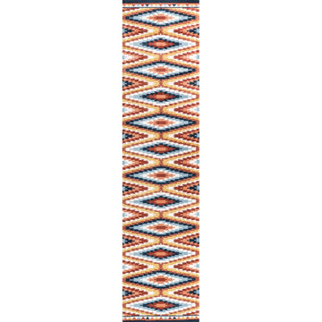 Konya Diamond Kilim Geometric Area Rug